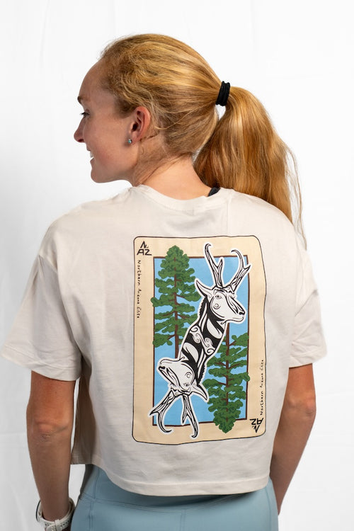 NAZ Elite Playing Card Cropped T-Shirt